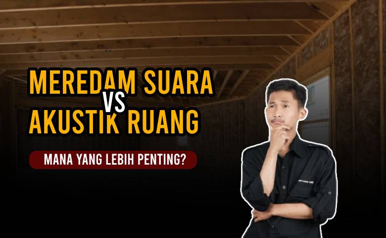 Lebih Penting Mana: Meredam Suara atau Mengatur Akustik Ruang?