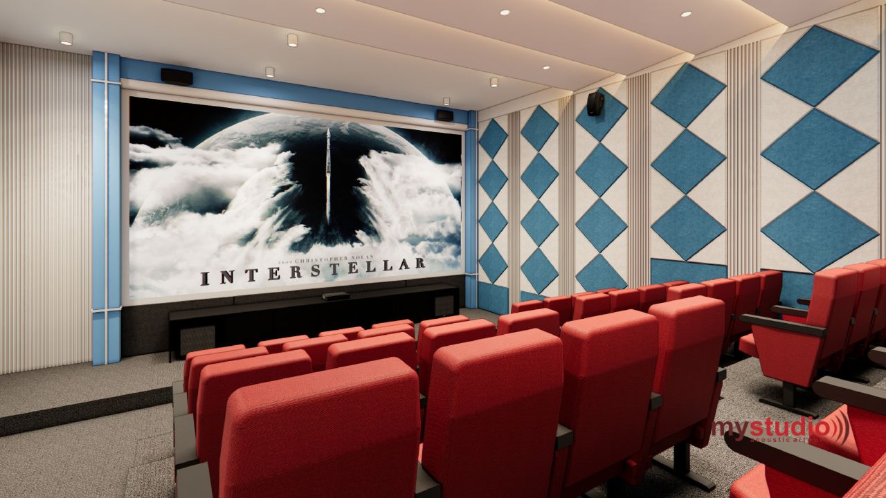 Desain Auditorium / Mini Theater SMK Muhammadiyah Prambon 1 Nganjuk