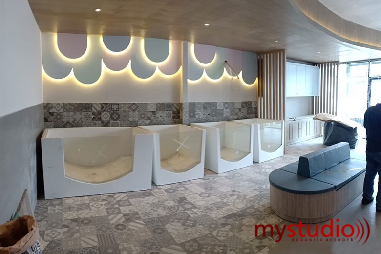 Interior baby Spa di Banjarmasin