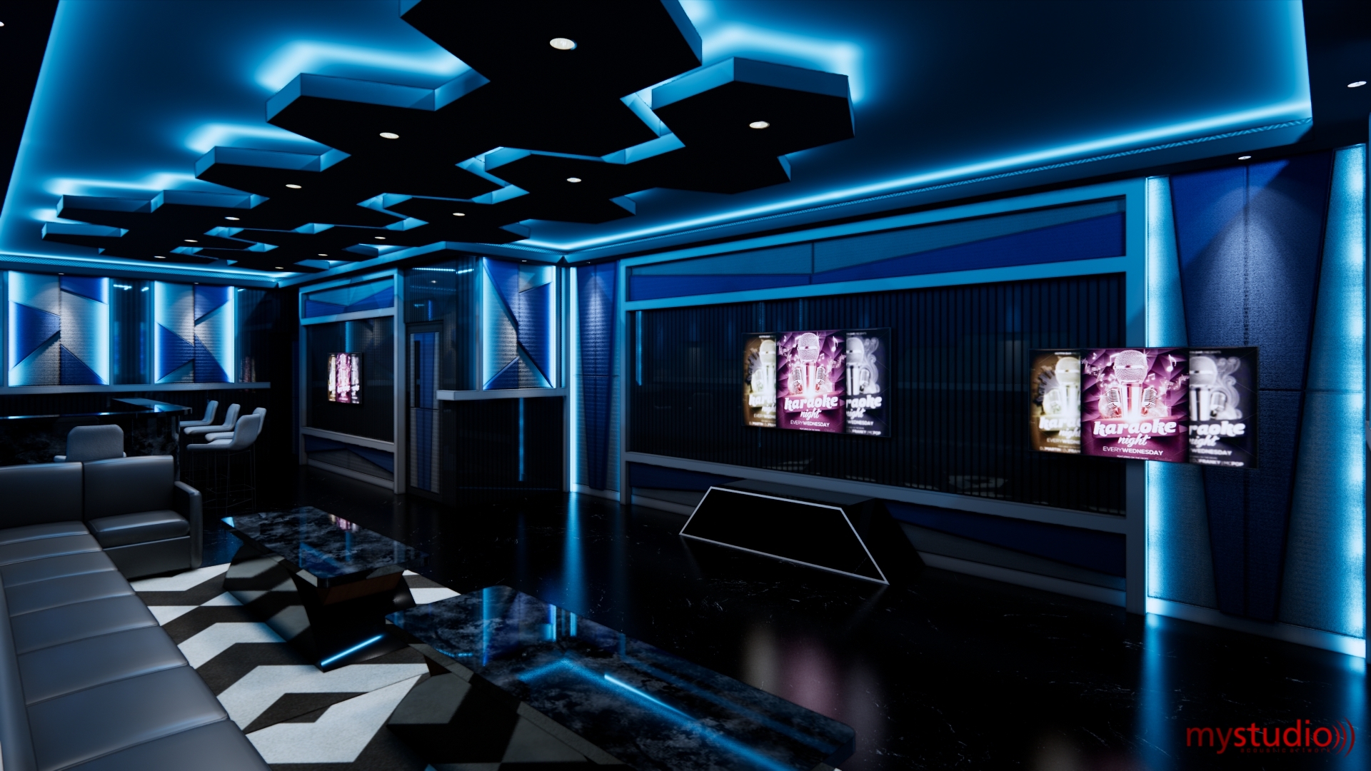 Ruang Karaoke VVIP Naura Amusement Park Kebumen 